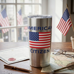 アメリカ市民大胆USAフラッグサーマルタンブラー 保温保冷タンブラー