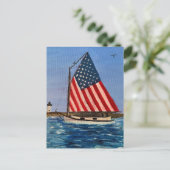 アメリカ帆船 ポストカード (スタンド正面)