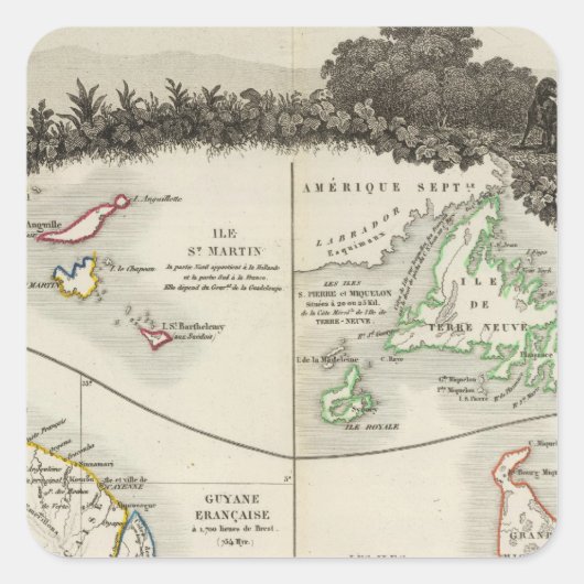 アメリカ帝国 スクエアシール (正面)