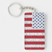 アメリカ平和国旗アメリカ州ナショナル・キーチャ キーホルダー (正面)