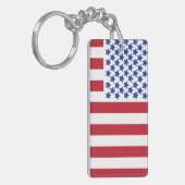 アメリカ平和国旗アメリカ州ナショナル・キーチャ キーホルダー (正面左)