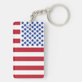 アメリカ平和国旗アメリカ州ナショナル・キーチャ キーホルダー (裏面)