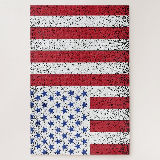 アメリカ平和国旗アメリカ州ナショナル・ジグソー ジグソーパズル (縦)