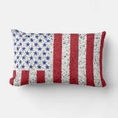 アメリカ平和国旗アメリカ州ナショナル・ランバー ランバークッション (正面)