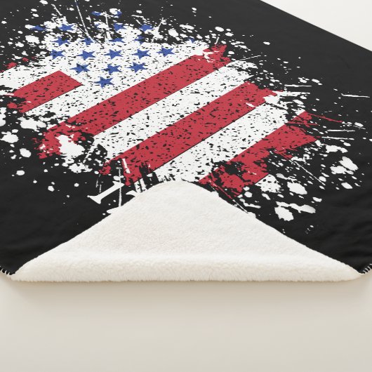 アメリカ平和国旗1776アメリカ州国家主席 シェルパブランケット (3/4)