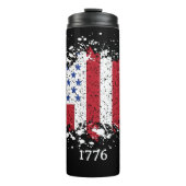 アメリカ平和国旗1776アメリカ州国民戦線 タンブラー (正面)