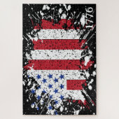 アメリカ平和国旗1776アメリカ州国立J ジグソーパズル (縦)