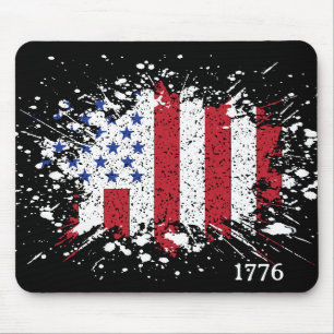 アメリカ平和国旗1776アメリカ州国立M マウスパッド