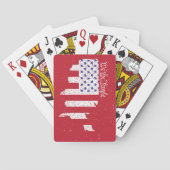 アメリカ平和旗アメリカ国民 トランプ (裏面)