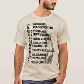 アメリカ建国の父 Tシャツ (正面)