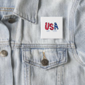 アメリカ建国1776年 アメリカ独立250周年記念 缶バッジ (インサイチュ)