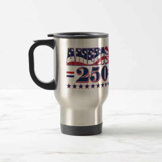 アメリカ建国250周年おめでとう トラベルマグ (左)