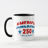 アメリカ建国250周年おめでとう マグカップ (左)