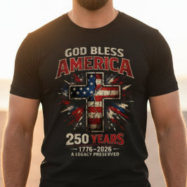 アメリカ建国250周年おめでとう Tシャツ