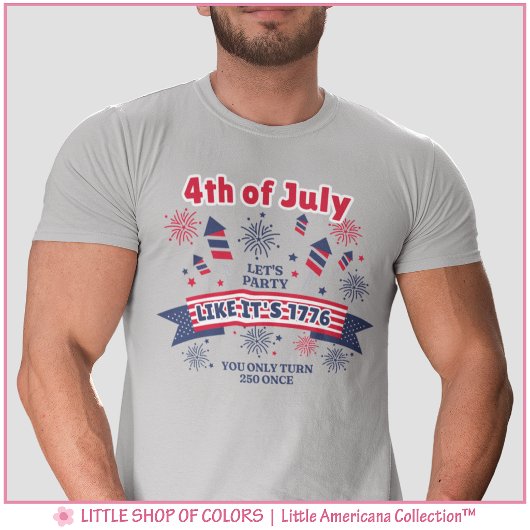 アメリカ建国250周年お祝いカスタマイズ可能デザイン Tシャツ