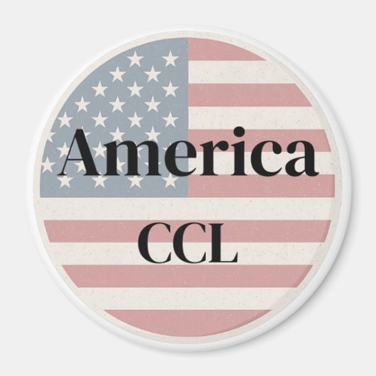 アメリカ建国250周年を祝おう マグネット (正面)