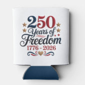 アメリカ建国250周年アメリカーナ 缶クーラー (裏面)
