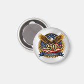 アメリカ建国250周年イーグルエンブレム マグネット (正面/裏面)