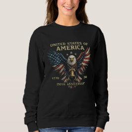 アメリカ建国250周年イーグルベル スウェットシャツ