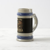 アメリカ建国250周年イーグル愛国 ビールジョッキ (正面右)