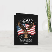 アメリカ建国250周年イーグル&フラッグ 1776-2026 シーズンカード (裏面)