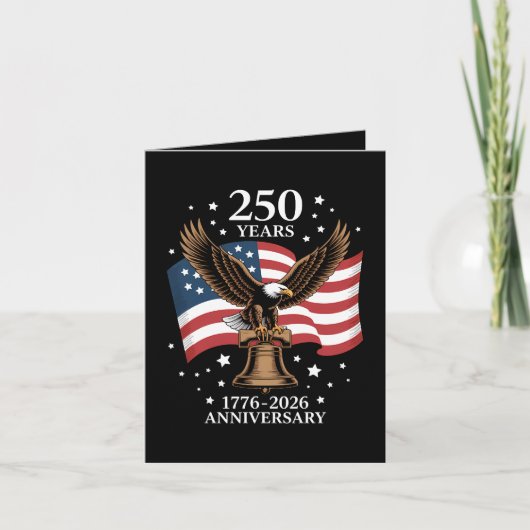 アメリカ建国250周年イーグル&フラッグ 1776-2026 シーズンカード (正面)