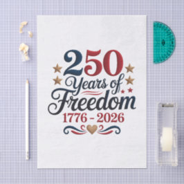 アメリカ建国250周年デコパージュ 薄葉紙