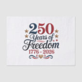 アメリカ建国250周年デコパージュ 薄葉紙 (正面)