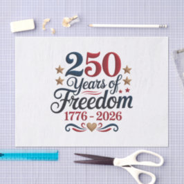 アメリカ建国250周年デコパージュ 薄葉紙