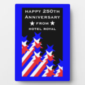 アメリカ建国250周年パーティー&ビジネス フォトプラーク (正面)