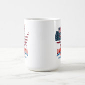 アメリカ建国250周年愛国猫 コーヒーマグカップ (中央)