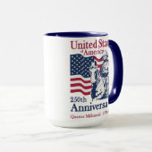 アメリカ建国250周年記念アート マグカップ (正面右)