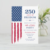 アメリカ建国250周年記念イベント 招待状 (スタンド正面)