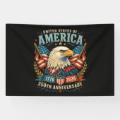アメリカ建国250周年記念イーグル 横断幕 (横)