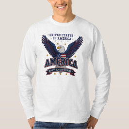 アメリカ建国250周年記念イーグルTシャツ Tシャツ