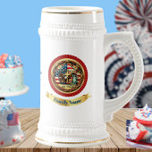 アメリカ建国250周年記念カスタムヴィンテージ自由のシール ビールジョッキ