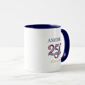 アメリカ建国250周年記念ギフト マグカップ (正面右)