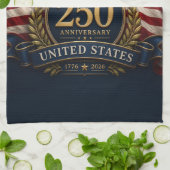 アメリカ建国250周年記念グッズ キッチンタオル (折り畳み)