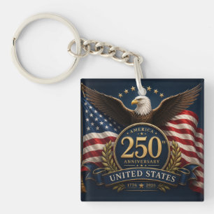 アメリカ建国250周年記念グッズ キーホルダー