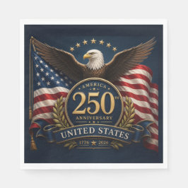 アメリカ建国250周年記念グッズ スタンダードランチョンナプキン