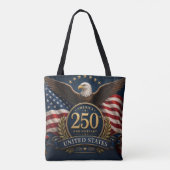 アメリカ建国250周年記念グッズ トートバッグ (裏面)