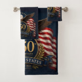 アメリカ建国250周年記念グッズ バスタオルセット (インサイチュ)