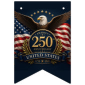 アメリカ建国250周年記念グッズ バンティングフラッグ (第3の旗)