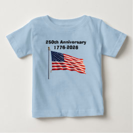 アメリカ建国250周年記念グッズ ベビーTシャツ