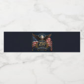 アメリカ建国250周年記念グッズ ペットボトルラベル (シングルラベル)