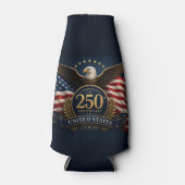 アメリカ建国250周年記念グッズ ボトルクーラー (正面)