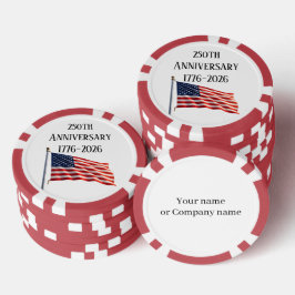 アメリカ建国250周年記念グッズ ポーカーチップ