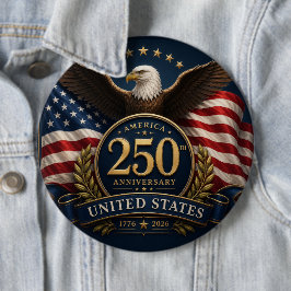 アメリカ建国250周年記念グッズ 缶バッジ