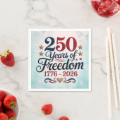 アメリカ建国250周年記念スカイ スタンダードカクテルナプキン (インサイチュ)