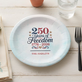 アメリカ建国250周年記念スカイ ペーパープレート